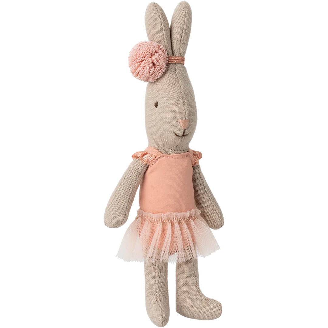 maileg knuffelkonijn ballerina roze - micro - 14 cm