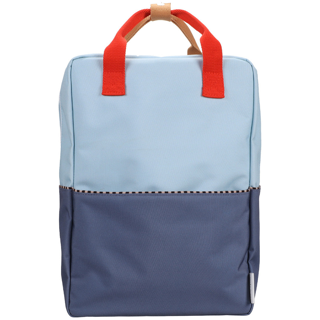 sticky lemon rugzak colourblocking - zissou blue - blue whale - 38
