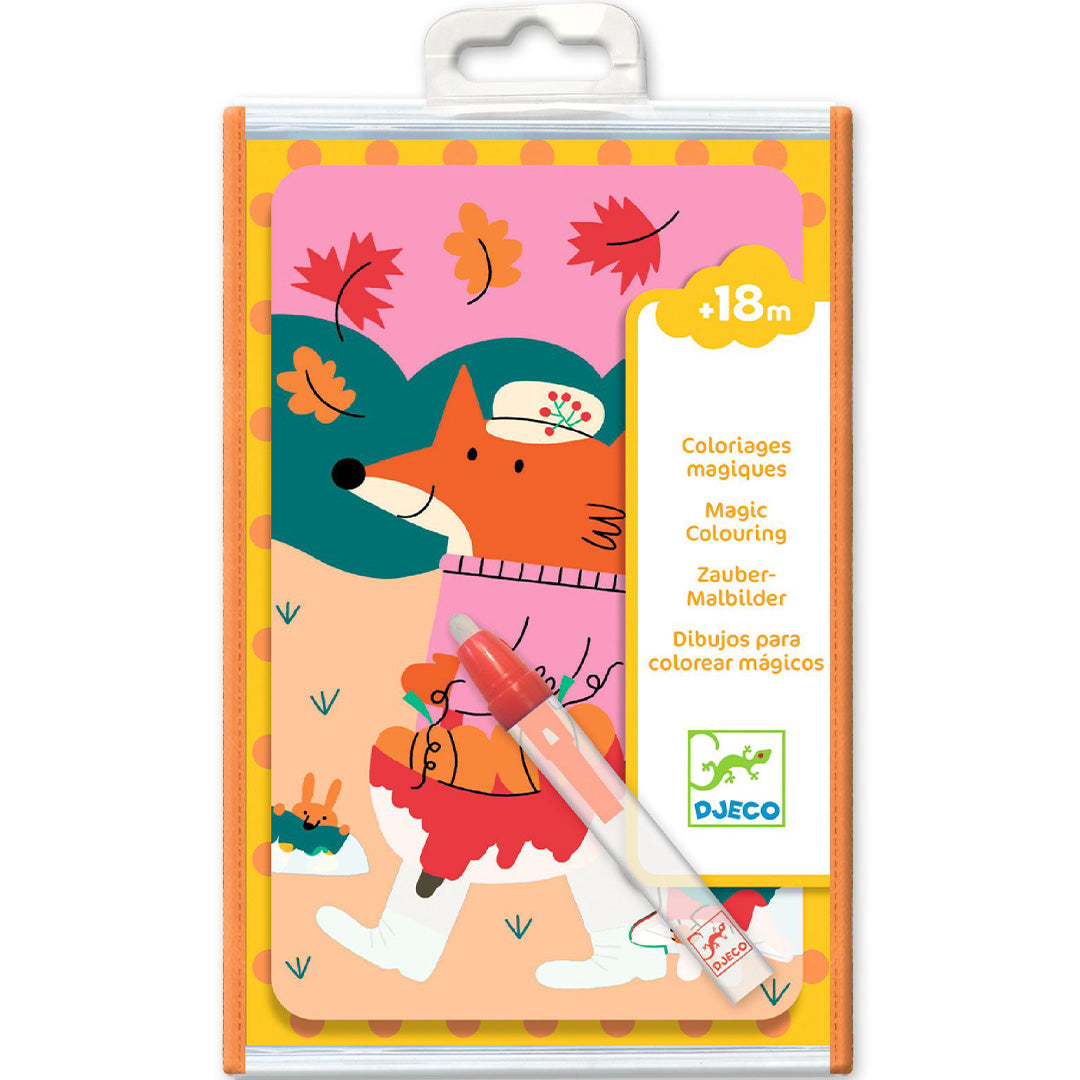 DJECO Kleuren voor kinderen, 6 schuimstiften (39002), meerkleurig, 6 stuks (1 stuk