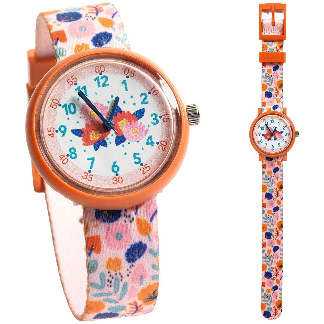Djeco kinderhorloge bloemen | ilovespeelgoed