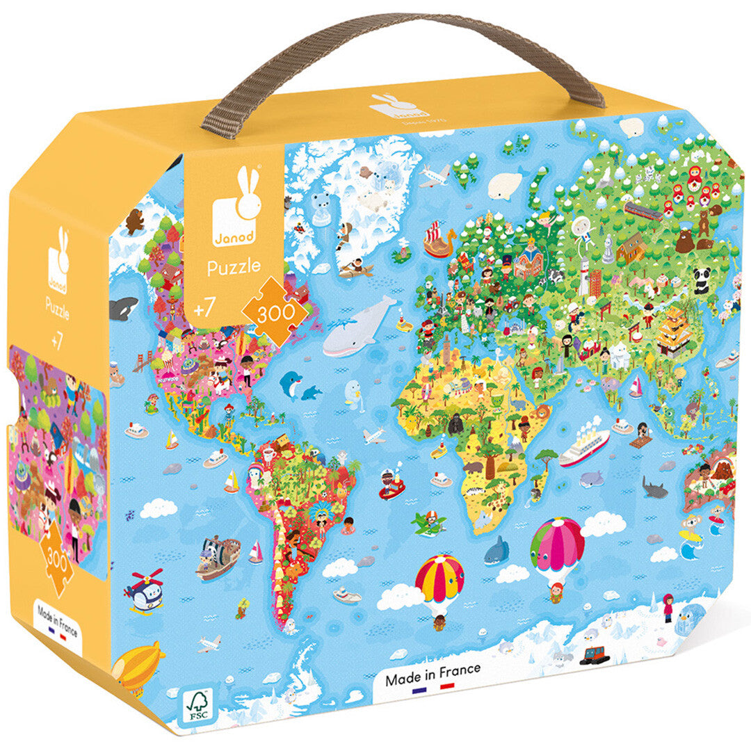 miu 　WORDLY WISE 3000 レベル8.9セット Janod puzzel de wereld - 300st | ilovespeelgoed