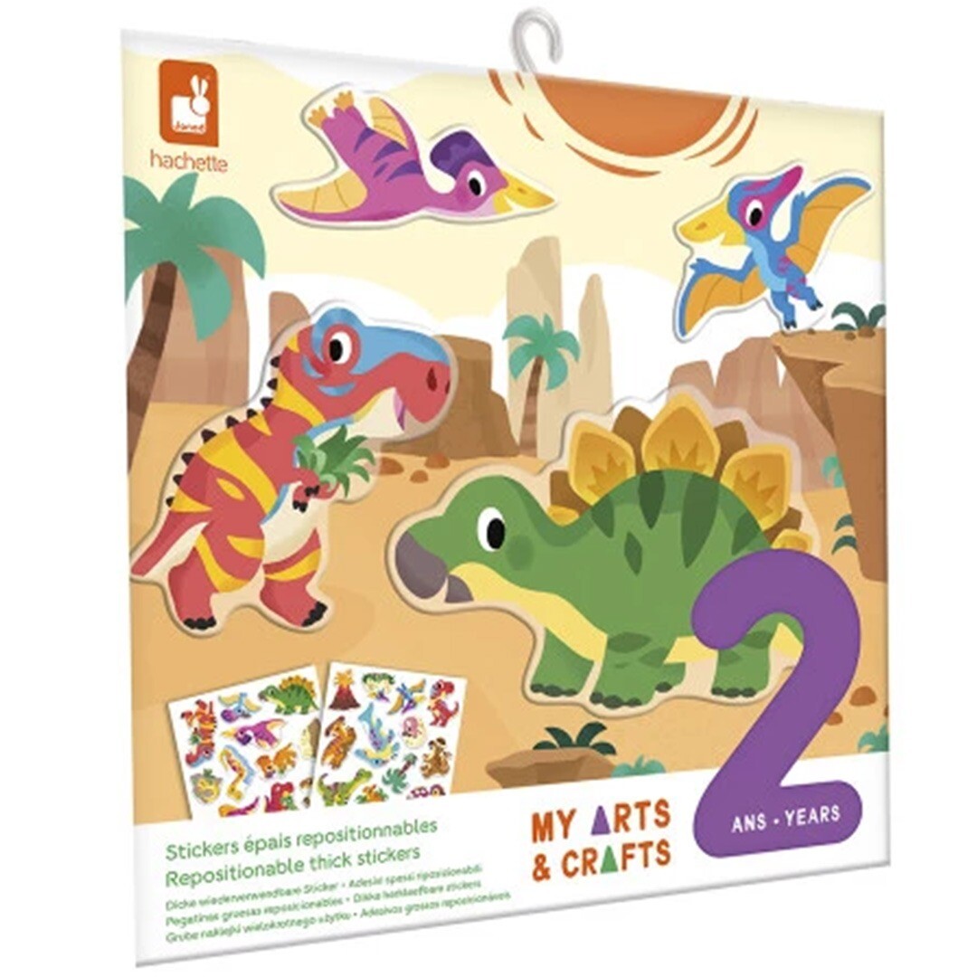 Multipack Schattige Dinosaurus Stickers - 50 stuks