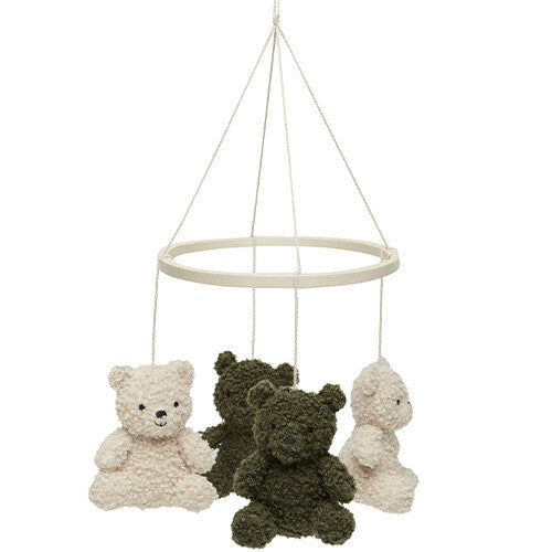 jollein mobiel teddy bear - leaf green naturel jollein mobiel teddy bear - leaf green naturel | 116-001-67014 | 0