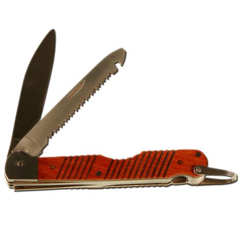 Rough Ryder Brown Burlap Sowbelly RR2332, zakmes | Voordelig kopen bij