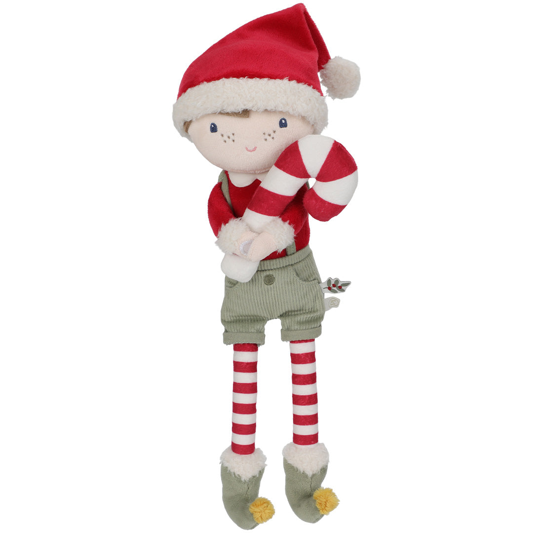 little dutch lappenpop jim - kerst - 35 cm