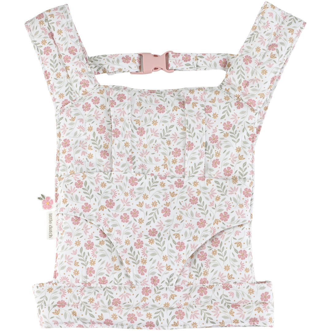 little dutch poppendraagzak - soft flowers