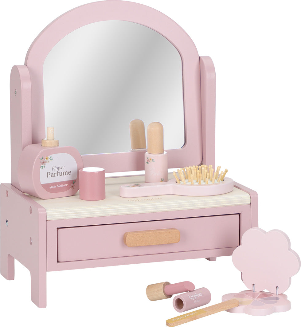 little dutch kaptafeltje met accessoires - roze | ilovespeelgoed