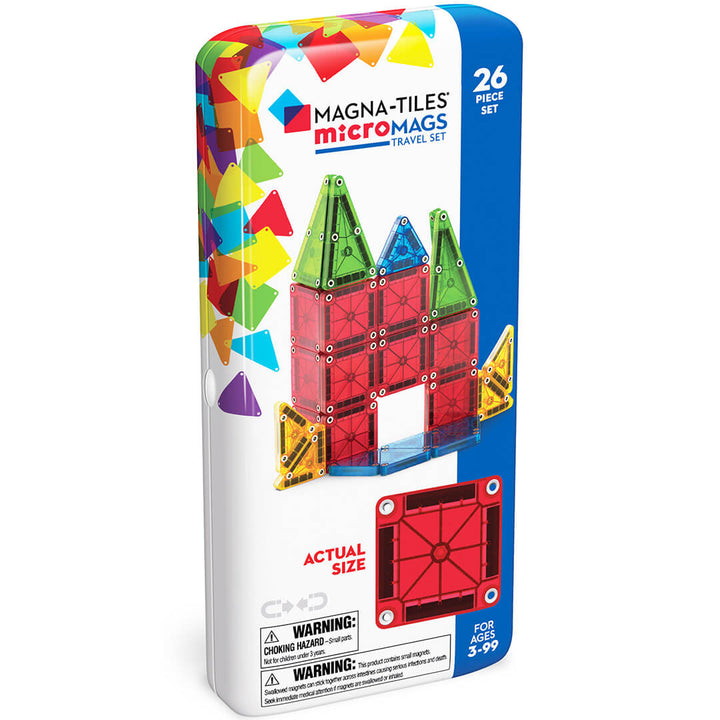 magna-tiles magnetische tegels micromags travel set - 26st magna-tiles magnetische tegels micromags travel set - 26st | 244026BO | 0
