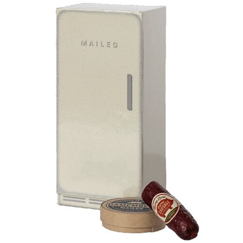 Maileg poppenhuis koelkast met inhoud - 13,5 cm