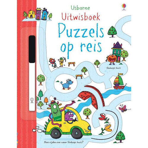 uitgeverij usborne uitwisboek - puzzels op reis uitgeverij usborne uitwisboek - puzzels op reis | 1707001 US | 0