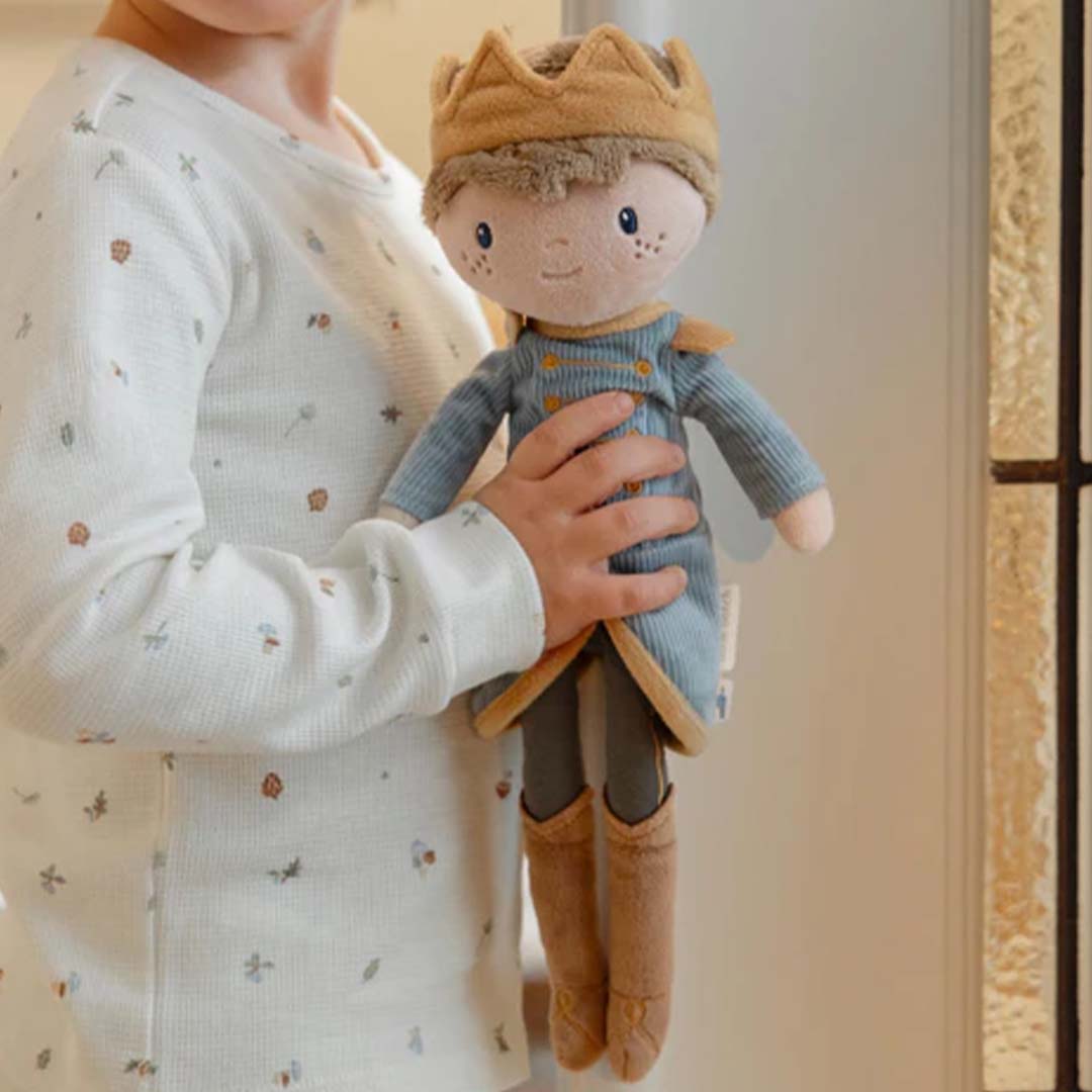 little dutch knuffelpop jim - prins - 35 cm