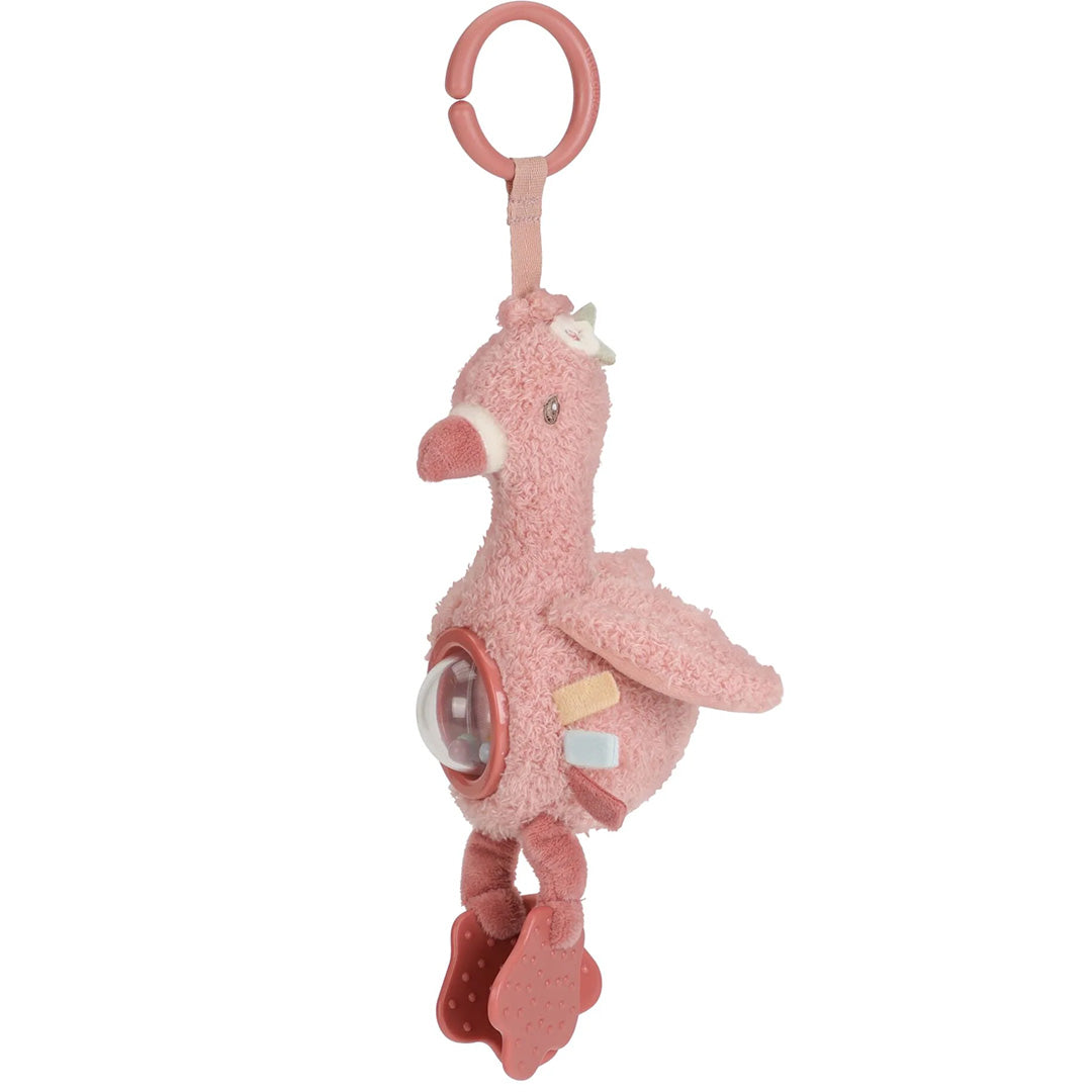 little dutch activiteiten hanger - flamingo - safari friends| LD8377 | 2