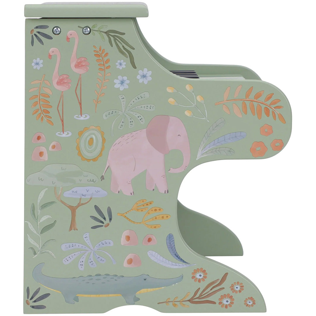 little dutch piano safari friends - groen | LD7476 | 5