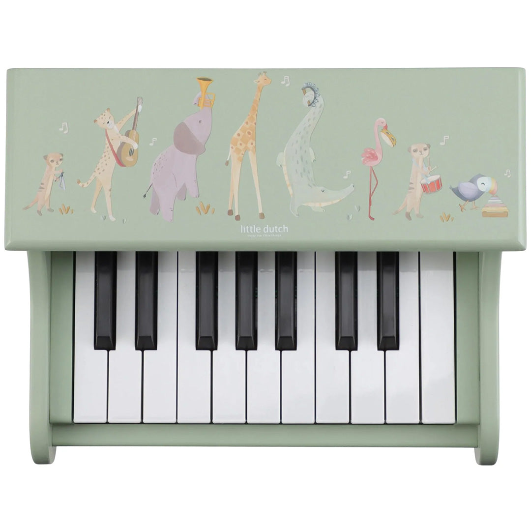 little dutch piano safari friends - groen | LD7476 | 4