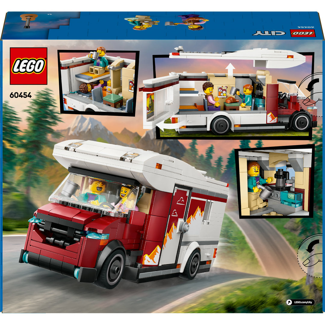 LEGO city avontuurlijke camper voertuigset