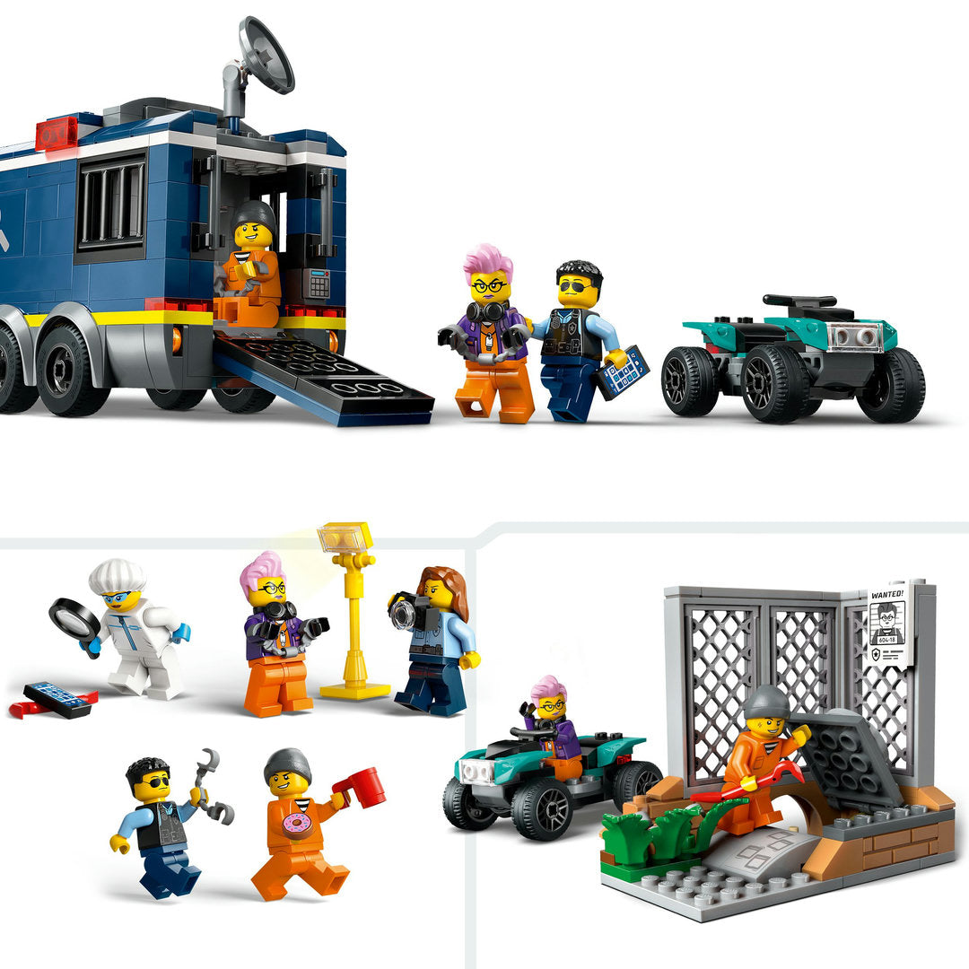 LEGO city politielaboratorium in truck
