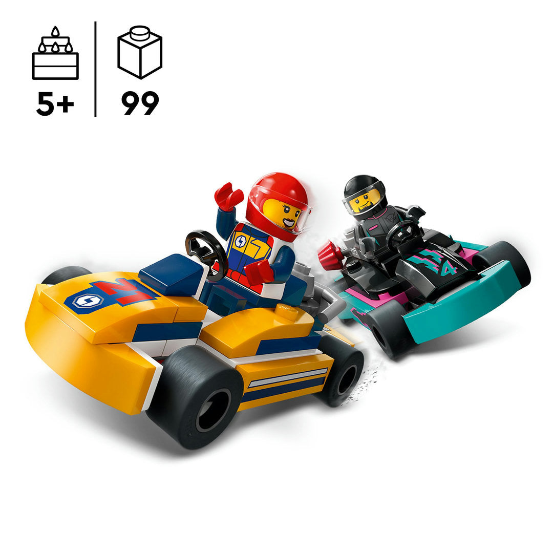 LEGO city karts en racers set