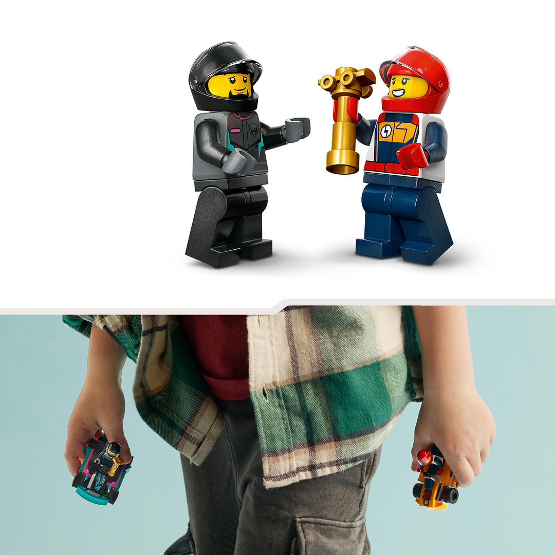 LEGO city karts en racers set