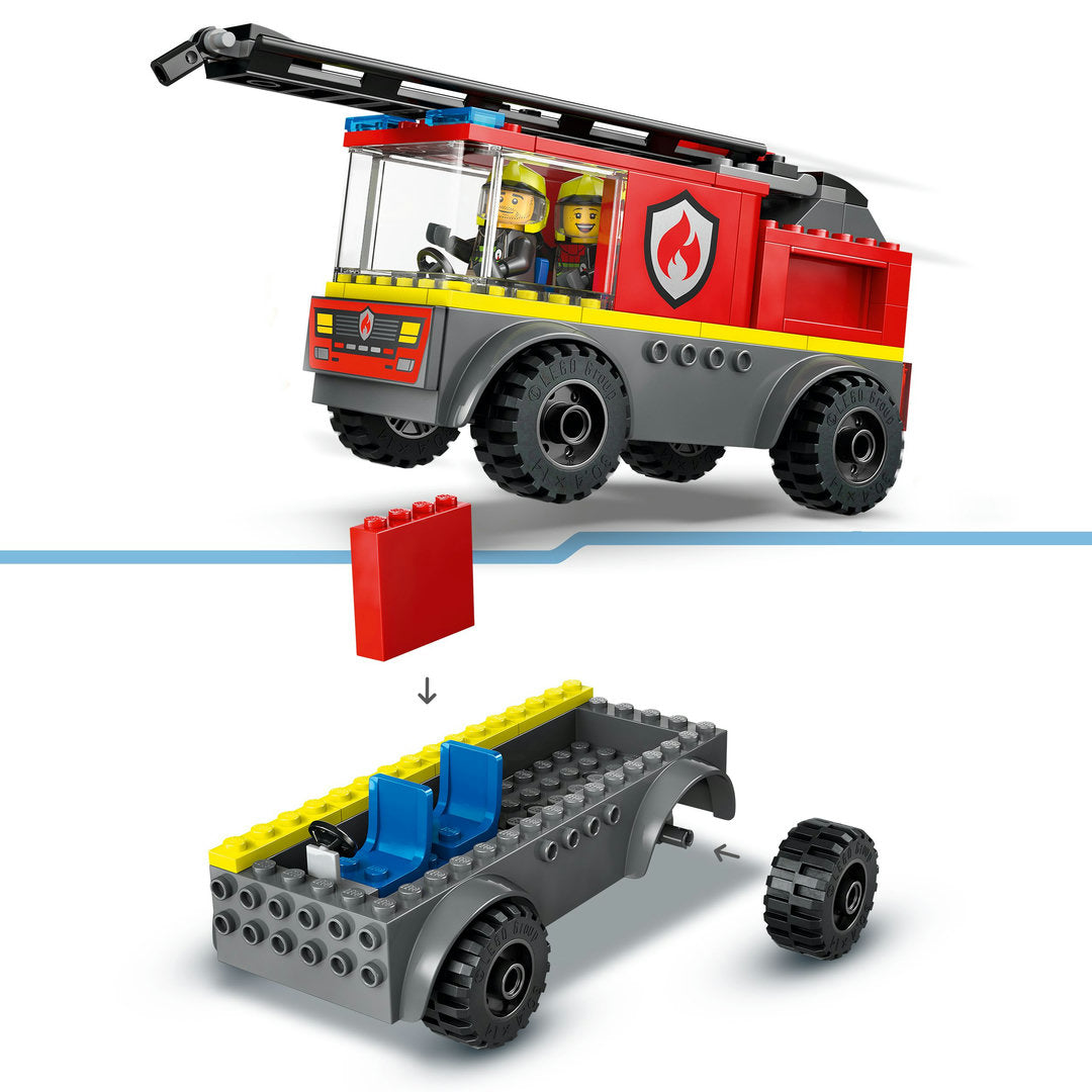 LEGO city brandweerauto cadeau voor kinderen