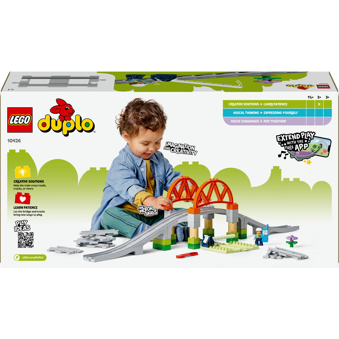 LEGO DUPLO stad treinbrug en rails uitbreidingsset