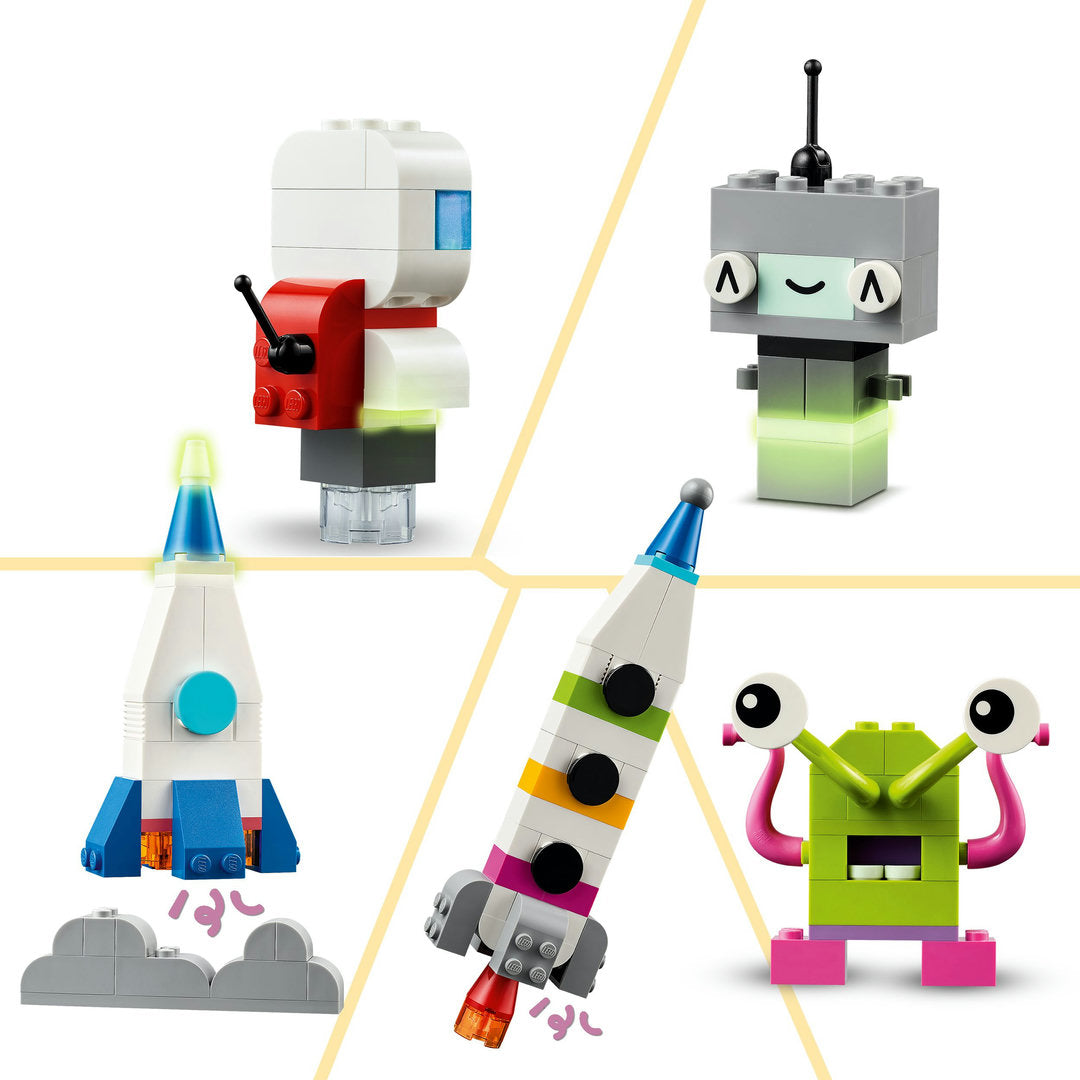 LEGO classic creatieve planeten set