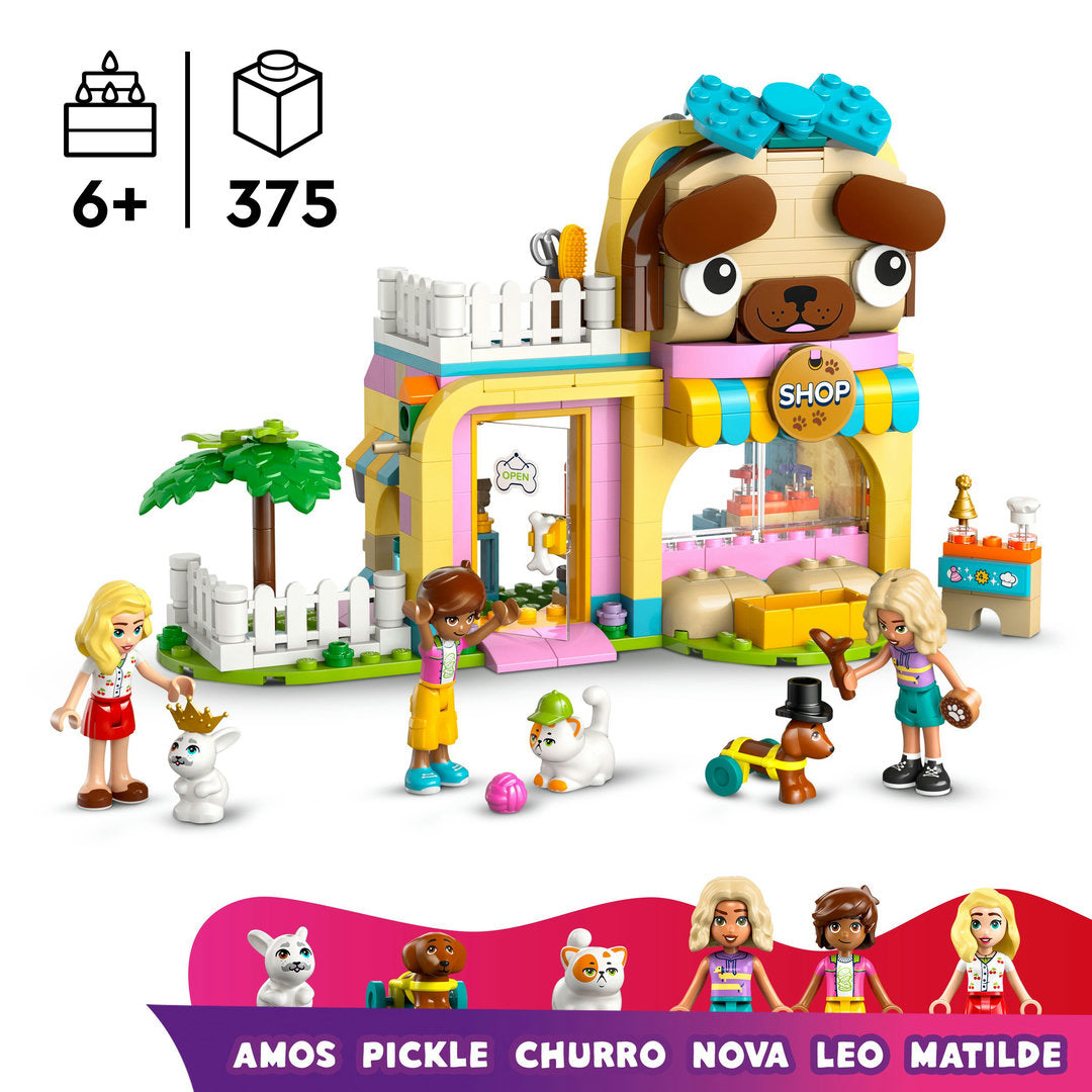 LEGO friends winkel met dierenaccessoires speelset
