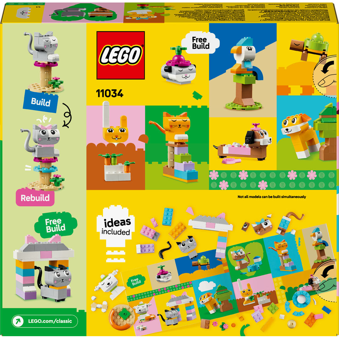 LEGO classic creatieve huisdieren bouwbaar dieren