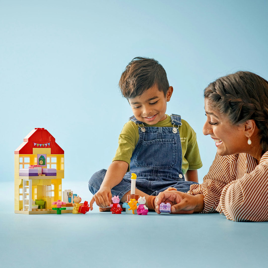 LEGO DUPLO peppa big verjaardagshuis speelset