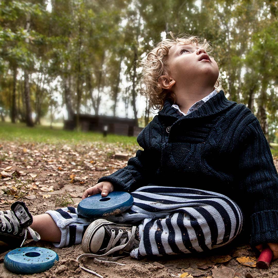 wooden story ronde stapelpiramide - koel | WS410 | 4