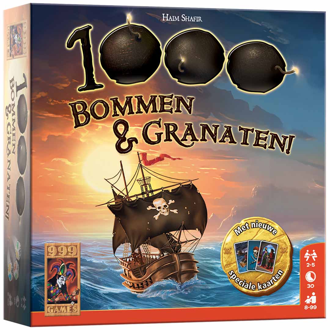 999 games 1000 bommen en granaten | 999-DUI01 | 0