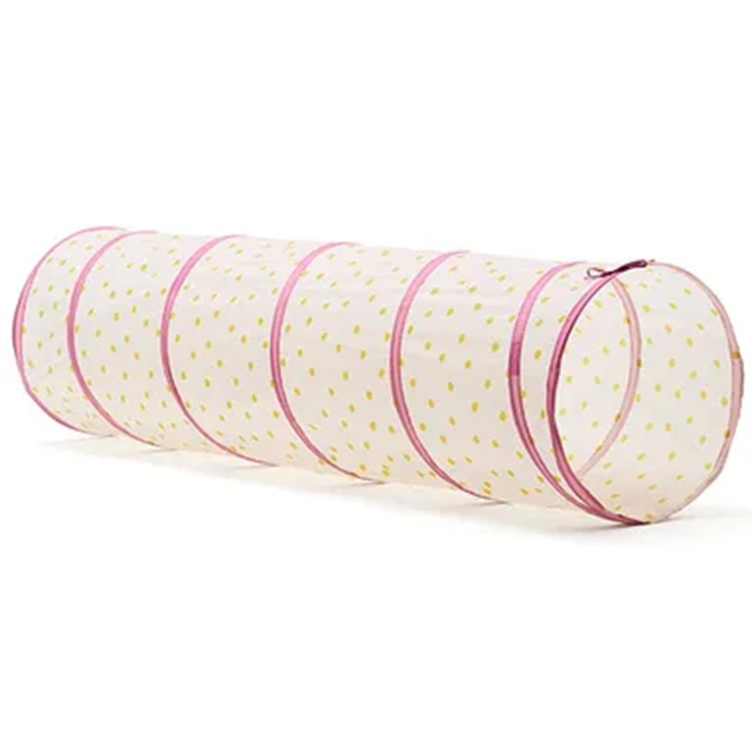 kids concept speeltunnel dot - pink - 180 cm | 1001052 | 1