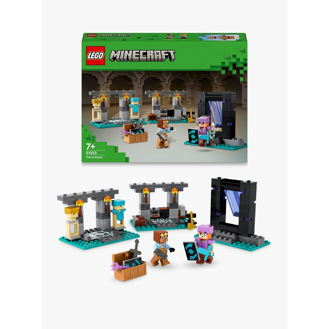LEGO minecraft de wapensmederij bouwavontuur