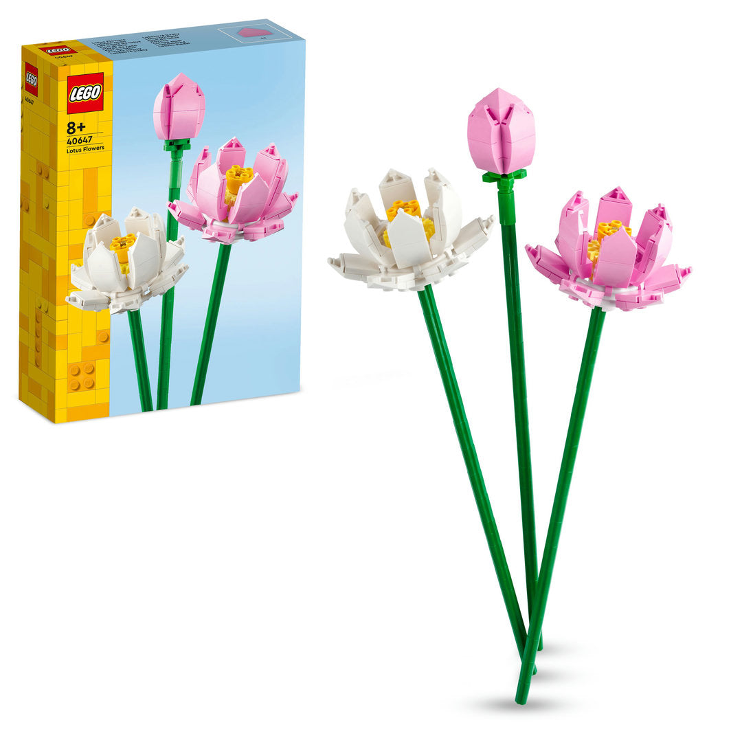 LEGO lotusbloemen bouw- en displayset (220 onderdelen)