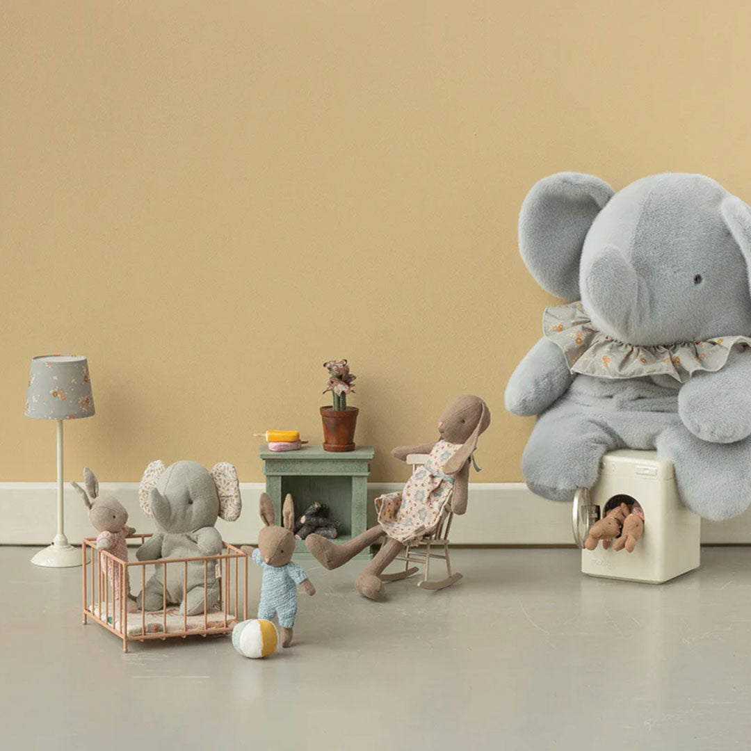maileg poppenspeelbox - donker poeder | 11-6103-00 | 3