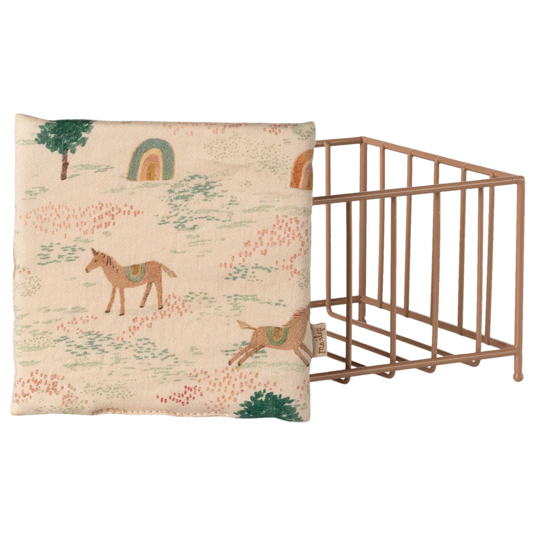 maileg poppenspeelbox - donker poeder | 11-6103-00 | 2