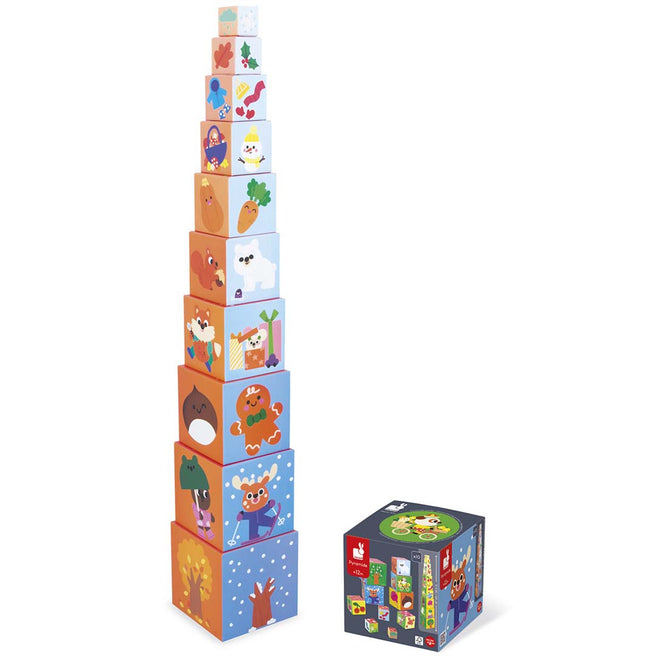 janod stapeltoren 4 seizoenen