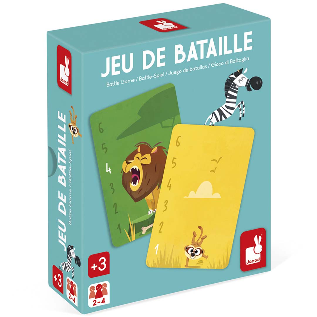 janod kaartspel battle game | 11.3026 | 1