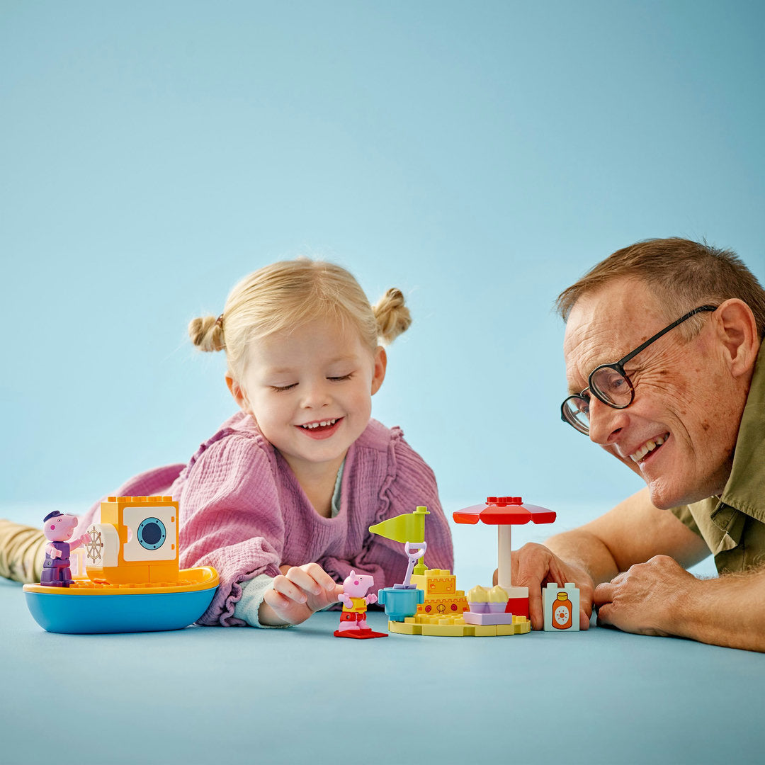 LEGO DUPLO peppa big bootreis speelset
