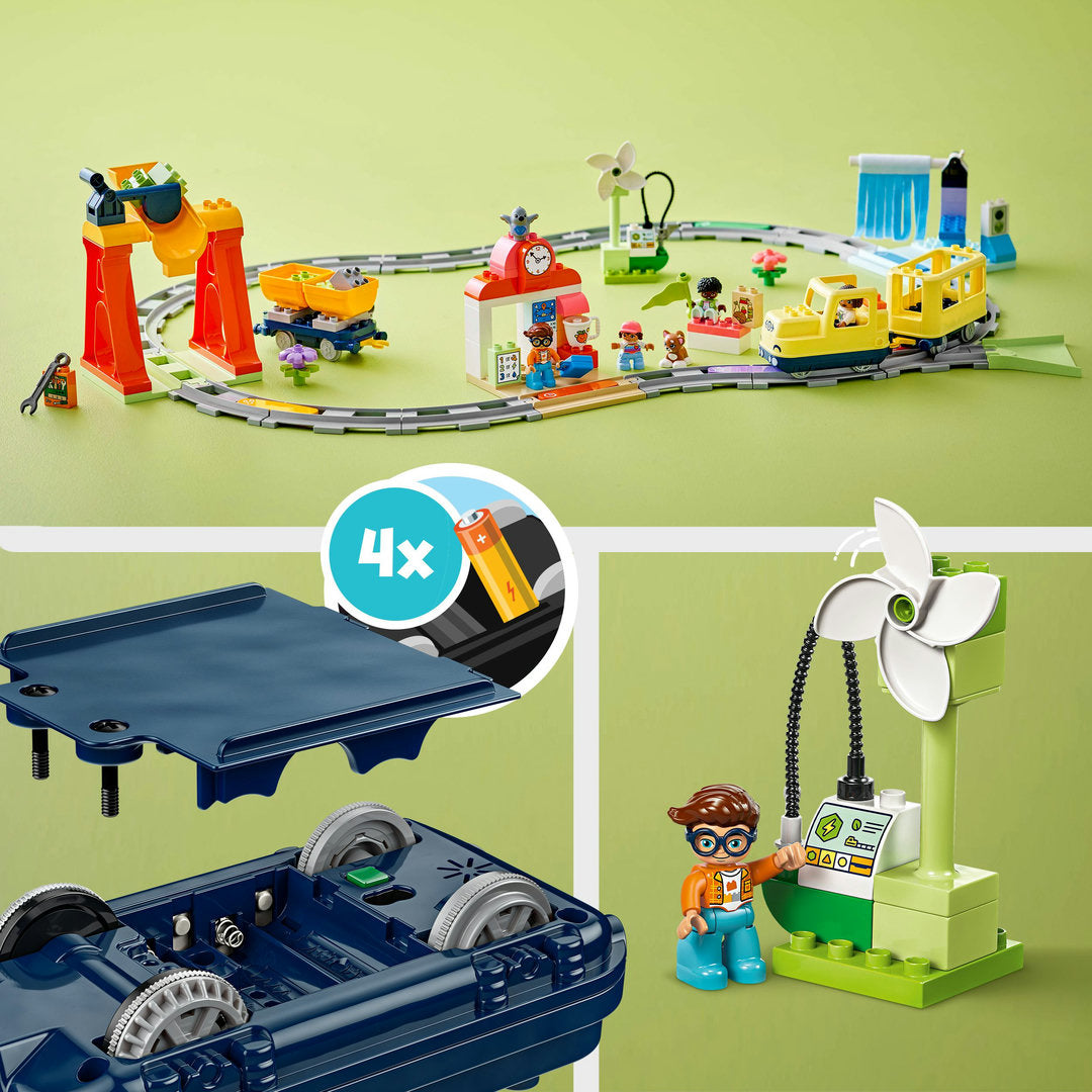 LEGO DUPLO stad grote interactieve buurttrein set