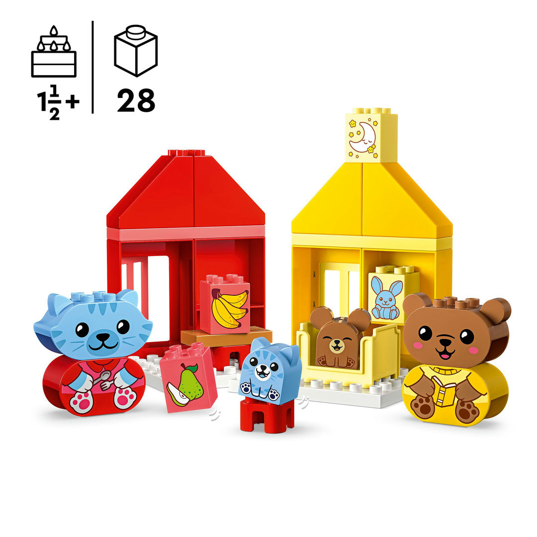 LEGO DUPLO mijn eerste dagelijkse gewoontes – eten en slapen