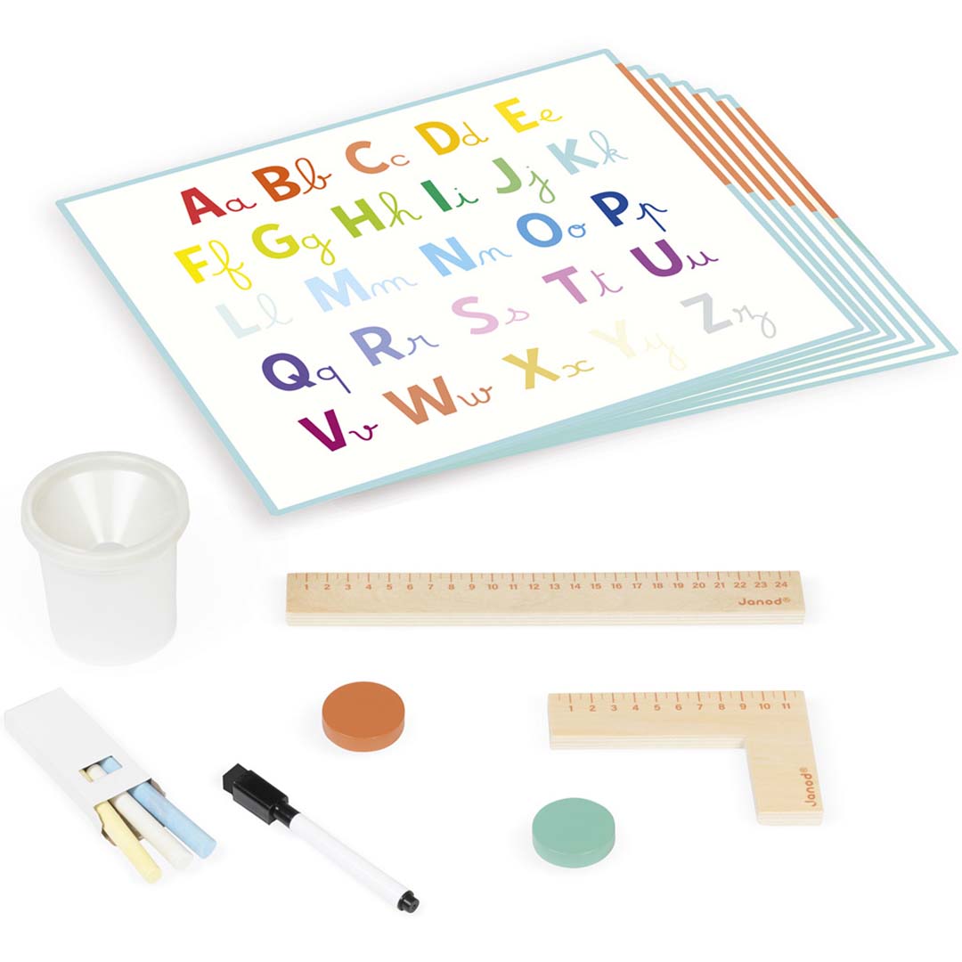 janod dubbelzijdig schoolbord - mint | 11.9628 | 4