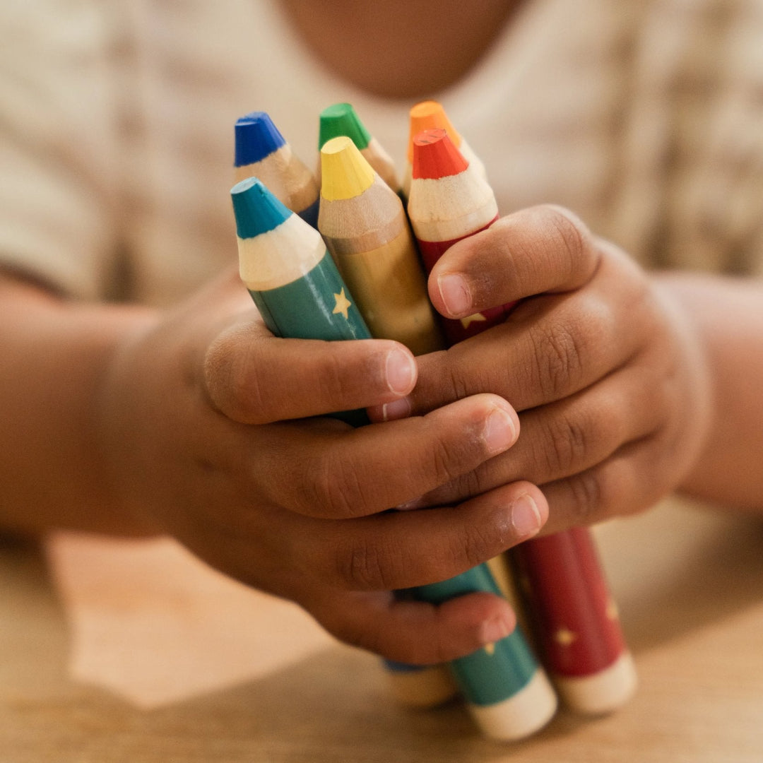 126732 | little dutch kleurpotloden jim - meerkleurig - 6st | 22