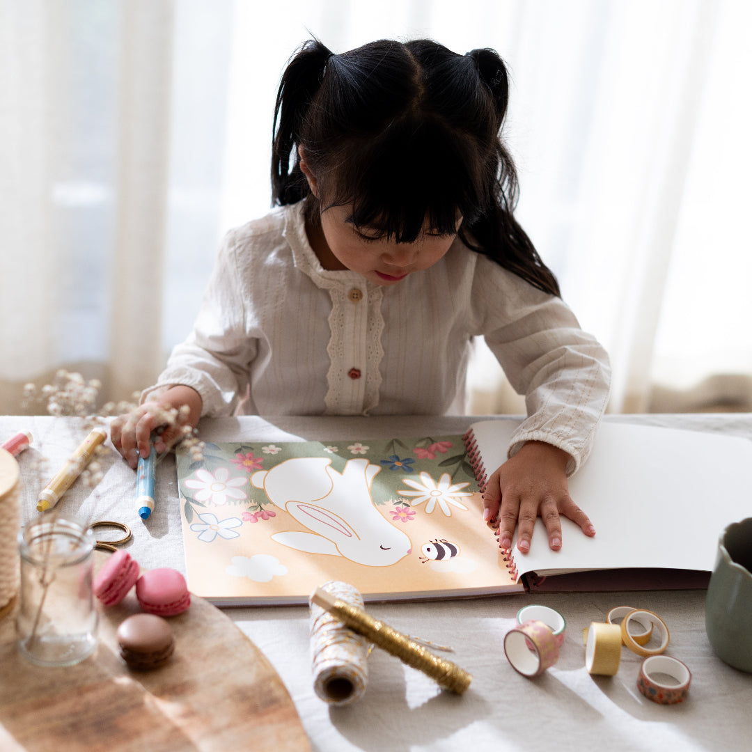 126848 | little dutch kleurboek met kleurpotloden rosa's garden | 13