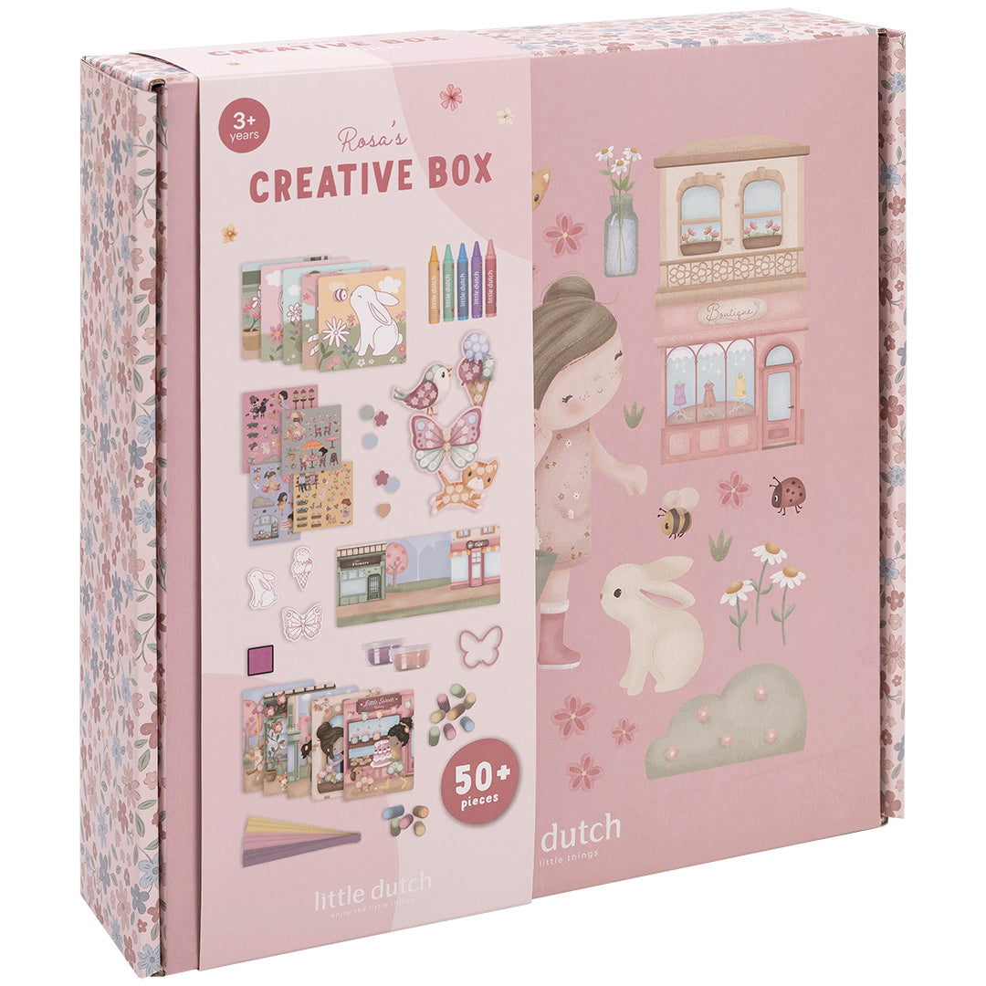 126862 | little dutch knutseldoos rosa's creative box | 1