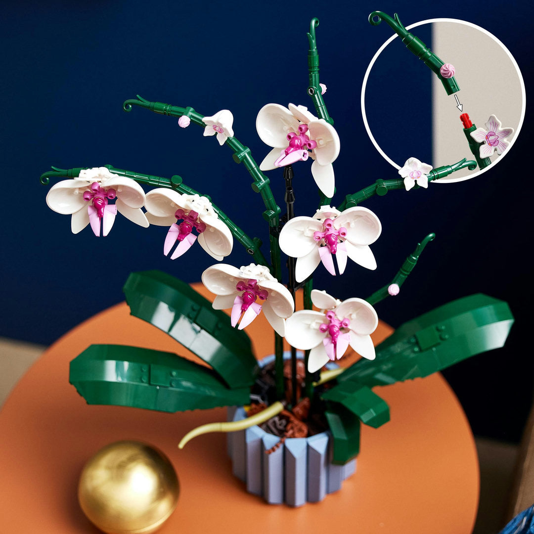LEGO botanicals orchidee planten decoratie set