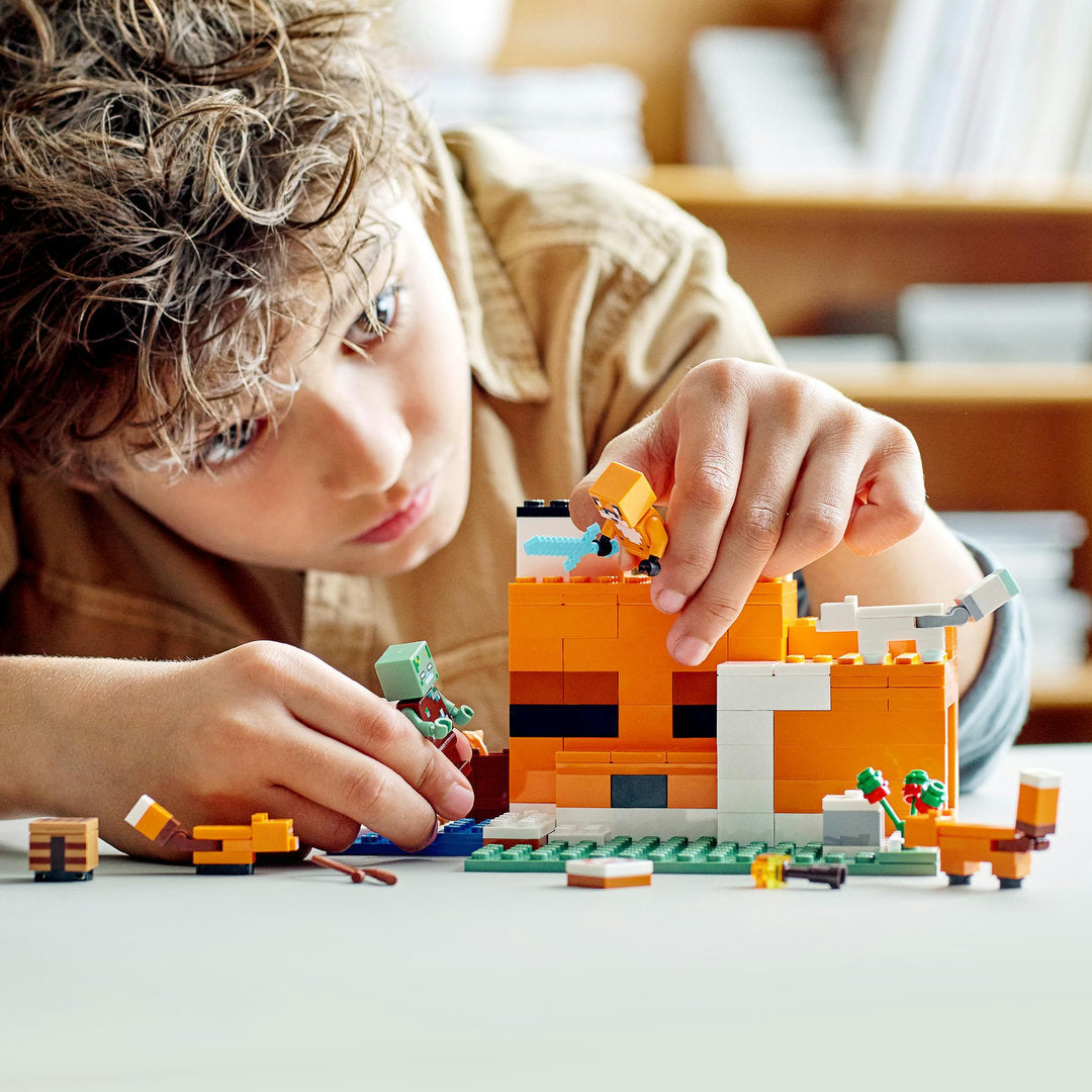 LEGO minecraft de vossenhut