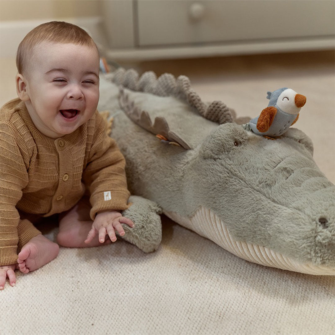 little dutch activiteitenknuffel krokodil - XL - safari friends | LD8324 | 3
