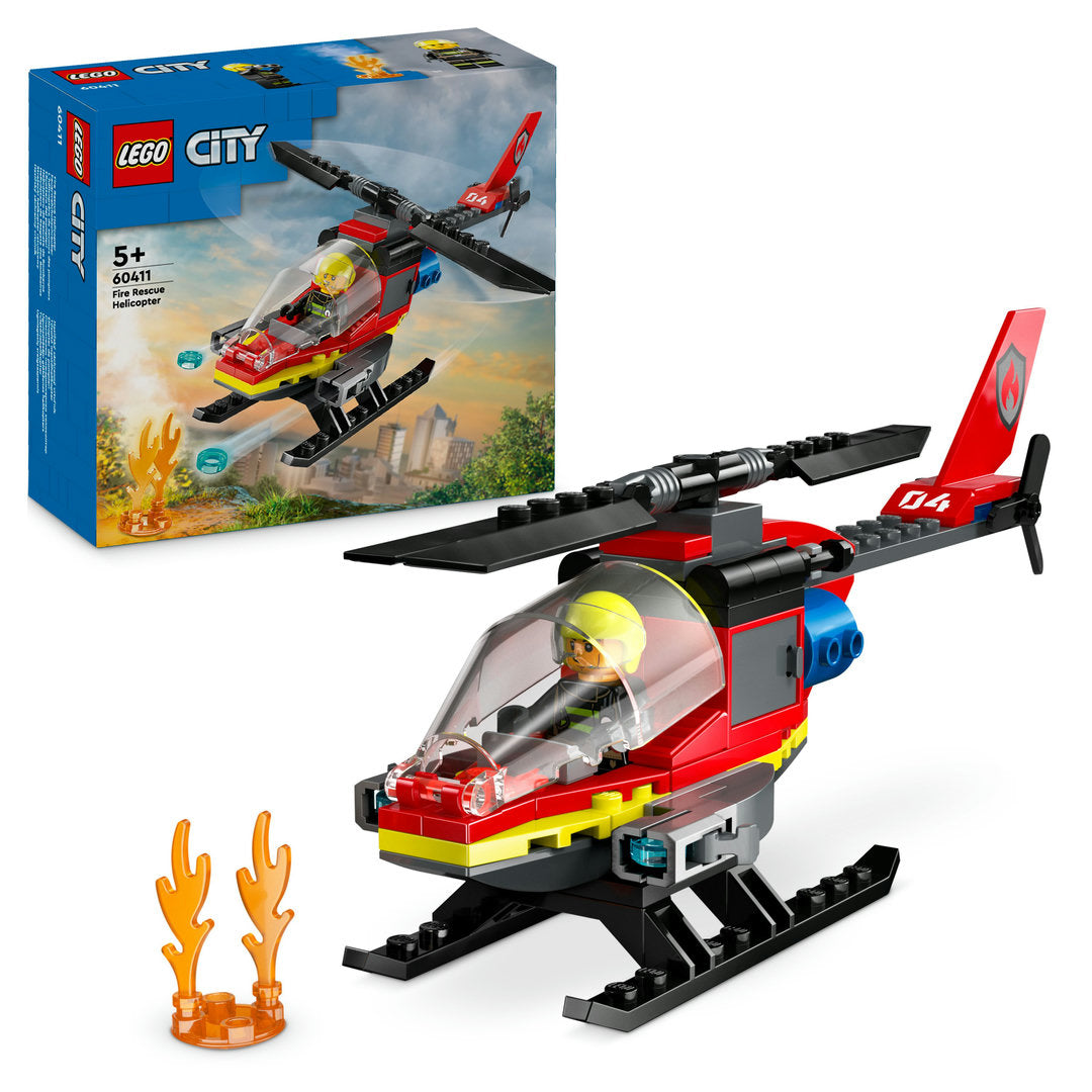 LEGO city brandweerhelikopter bouwset
