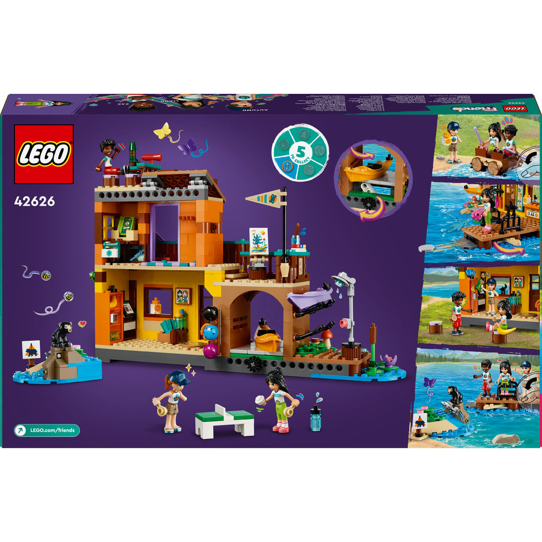 LEGO friends avonturenkamp watersporten bouw