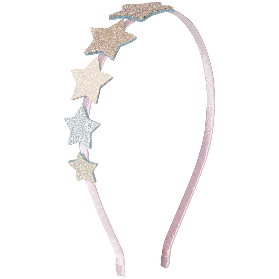 mimi & lula diadeem alice falling star - pink multi | 172024-27 | 0